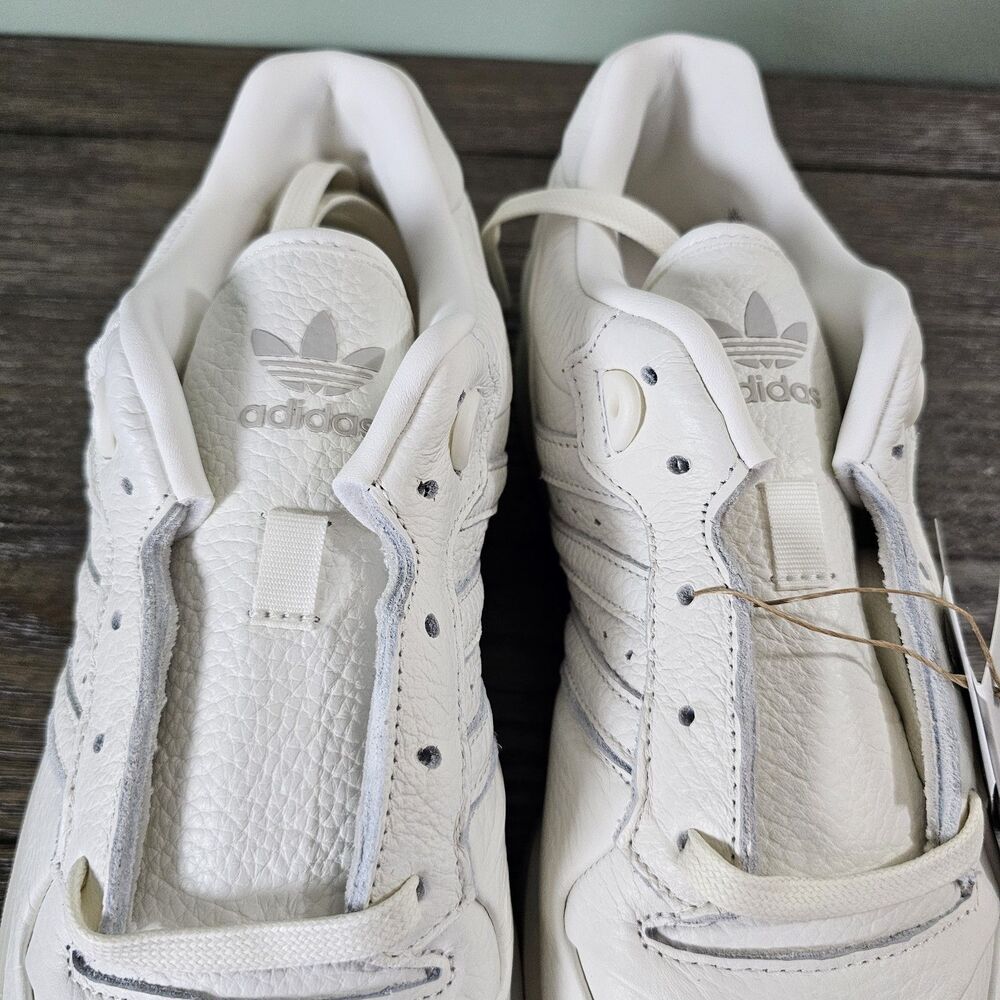 adidas Rivalry Lux Low Men's Cloud White/Ivory/Core‎ Black Sneakers Size 10 - Picture 5 of 16